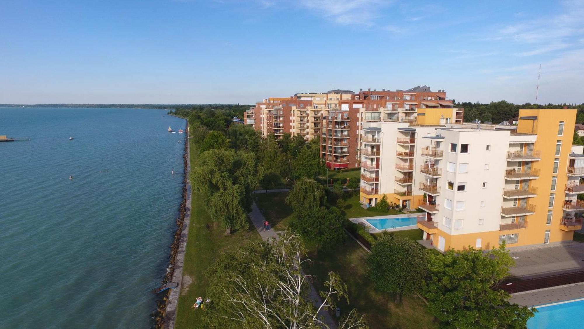 Viktoria Beach Apartman Gold 2. Siófok Exterior foto